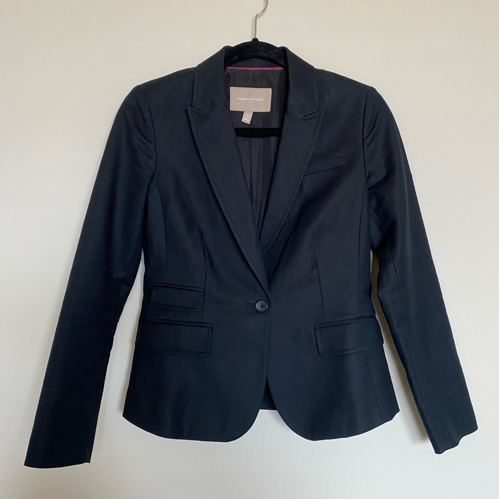 Banana Republic Black Blazer